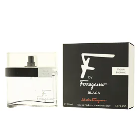 Ferragamo F by Ferragamo Black Eau de Toilette за мъже 50 ml