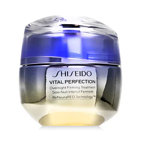 Shiseido Vital Perfection Overnight Firming Treatment Нощен крем за лице за жени 50 ml