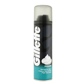Gillette Shave Foam Original Scent Sensitive Пяна за бръснене за мъже 200 ml