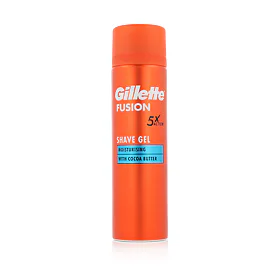 Gillette Fusion Moisturising Shave Gel Гел за бръснене за мъже 200 ml