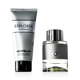 Montblanc Explorer Platinum Подаръчен комплект EDP 60 ml + душ гел 100 ml