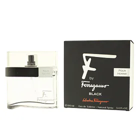 Ferragamo F by Ferragamo Black Eau de Toilette за мъже 100 ml