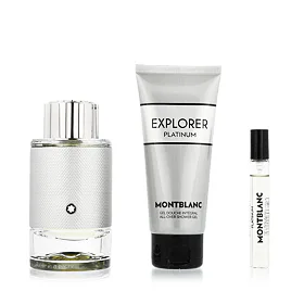 Montblanc Explorer Platinum Подаръчен комплект EDP 100 ml + душ гел 100 ml + EDP 7,5 ml