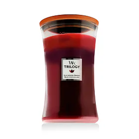 WoodWick Trilogy Sun Ripened Berries Ароматна свещ 610 g