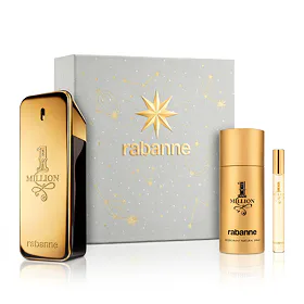 Paco Rabanne 1 Million Подаръчен комплект Тоалетна вода 100 ml + Дезодорант 150 ml + Тоалетна вода 1