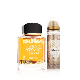 Lattafa Pure Oudi Подаръчен комплект EDP 100 ml + дезодорант (случаен аромат от производителя) 50 ml