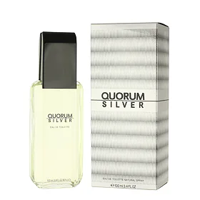 Antonio Puig Quorum Silver Eau de Toilette за мъже 100 ml