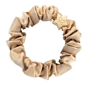 By Eloise London Silk Scrunchie Gold Star Ластик за коса за жени