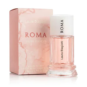 Laura Biagiotti Roma Fiori Bianchi Eau de Toilette за жени 50 ml