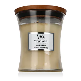 WoodWick Vanilla Bean Ароматна свещ 275 g промяна на цвета