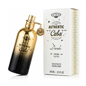 Cuba Authentic Dark Eau de Toilette за мъже 100 ml