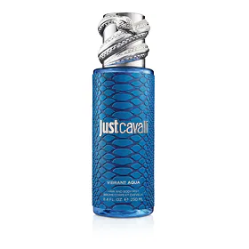 Roberto Cavalli Just Cavalli Vibrant Aqua Мъгла за коса за жени 250 ml