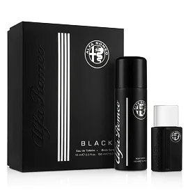 Alfa Romeo Black Подаръчен комплект EDT 15 ml + спрей за тяло 150 ml