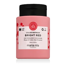 Maria Nila Colour Refresh Боя за коса за жени 100 ml Нюанс 0.66 Bright Red