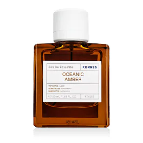 Korres Oceanic Amber Eau de Toilette за мъже 50 ml
