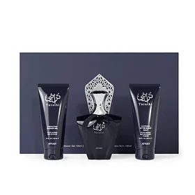 Afnan Turathi Blue Подаръчен комплект EDP 90 ml + душ гел 100 ml + балсам след бръснене 100 ml