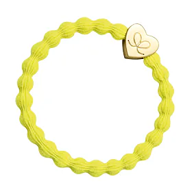 By Eloise London Gold Heart Ластик за коса за жени